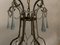 Lámpara de araña de cristal de Murano con cuentas, años 60, Imagen 14