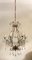Lámpara de araña de cristal de Murano con cuentas, años 60, Imagen 15