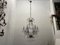 Crystal Beaded Murano Glass Chandelier, 1960s 5