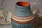 Jarrón brutalista grande de cerámica Akru, años 60, Imagen 4