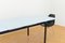 Mid-Century Light Blue Extendable Dining Table 13