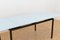 Mid-Century Light Blue Extendable Dining Table 9