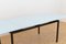 Mid-Century Light Blue Extendable Dining Table, Image 9