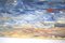 Thomas O'donnell, scène côtière impressionniste, huile sur toile, encadrée 5