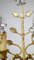 Wandlampen aus vergoldetem Metall & Kristallglas von Maison Bagues, 1960er, 2er Set 13