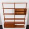Mid-Century Danish 2-Bay Teak Wall Unit in the style of Poul Cadovius, 1960s, Image 7