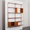 Mid-Century Danish 2-Bay Teak Wall Unit in the style of Poul Cadovius, 1960s 9