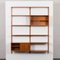 Mid-Century Danish 2-Bay Teak Wall Unit in the style of Poul Cadovius, 1960s, Image 8