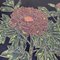 Cuenco japonés Urushi-Suri lacado con diseño floral, años 40, Imagen 3