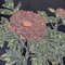 Cuenco japonés Urushi-Suri lacado con diseño floral, años 40, Imagen 14