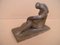 Art Deco Figurenskulptur aus Bronze von Joel & Jan Martel, 1930er 3