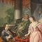 Paar beim Schachspiel, 1780er, Öl auf Leinwand, gerahmt 11