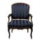 Vintage Rococo Beech Armchair 5