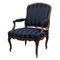 Vintage Rococo Beech Armchair 1