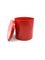 Model 7305 Red Biscuit Jar by Anna Castelli Ferrieri for Kartell, Italy, 1970s 7