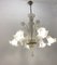 Lámpara de araña de cristal de Murano, años 60, Imagen 12