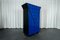 Small Blue Highboard Cabinet, 1980s 2