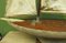 Large Vintage Scratch Built Pond Yacht with Chicken Feed Sack Sail, 1950s, Image 27