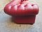 Zwei-Sitzer Mod Chester Sofa aus Bordeaux Leder von Poltrona Frau, 1990er 5
