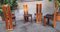 Stühle aus hellem Holz im Stil von Carlo Scarpa für Mobil Girgi, 1970er, 4er Set 2