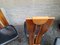 Stühle aus hellem Holz im Stil von Carlo Scarpa für Mobil Girgi, 1970er, 4er Set 6