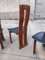 Stühle aus hellem Holz im Stil von Carlo Scarpa für Mobil Girgi, 1970er, 4er Set 7