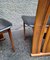 Stühle aus hellem Holz im Stil von Carlo Scarpa für Mobil Girgi, 1970er, 4er Set 5
