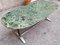 Dining Table with Alpi Green Top by Gio Ponti and Alberto Rosselli for Rima, 1950s 2
