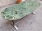 Dining Table with Alpi Green Top by Gio Ponti and Alberto Rosselli for Rima, 1950s, Image 2