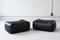 Canapé Sandra en Cuir Noir par Annie Hieronimus pour Ligne Roset, 1973, Set de 7 6