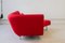 Modulares Yang Sofa aus rotem Kvadrat Divina Stoff von Ligne Roset, 2006, 4er Set 14