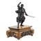 Japanese Bronze Sculpture of Samurai Warrior, 1890s 6