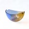 Vintage Handmade Blue and Yellow Bowl from Orrefors, Sweden 1