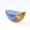 Vintage Handmade Blue and Yellow Bowl from Orrefors, Sweden, Image 1