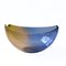 Vintage Handmade Blue and Yellow Bowl from Orrefors, Sweden 3