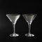 Mid-Century Crystal Martini Glass from Orrefors, Sweden 2
