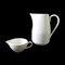 Small Vintage White Coffee Jug with Handle from Gustavsberg, Sweden 2