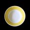 Large Vintage Yellow and White Porcelain Bowl from Gustavsberg, Sweden 3