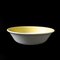 Large Vintage Yellow and White Porcelain Bowl from Gustavsberg, Sweden 2