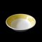 Large Vintage Yellow and White Porcelain Bowl from Gustavsberg, Sweden 1