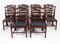 Antique Chippendale Ladderback Dining Chairs, 19th Century, Set of 10 20