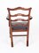 Antique Chippendale Ladderback Dining Chairs, 19th Century, Set of 10, Image 11