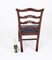 Antique Chippendale Ladderback Dining Chairs, 19th Century, Set of 10 19