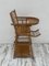Vintage Kinderstuhl aus Holz 8