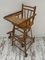 Vintage Kinderstuhl aus Holz 3