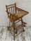 Vintage Kinderstuhl aus Holz 2