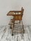 Vintage Kinderstuhl aus Holz 8