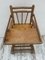 Silla infantil vintage de madera, Imagen 6