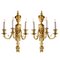 Golden Bronze Wall Lights, Set of 2 1