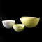 Small Vintage Handmade Ceramic White Glazed Bowl from MJ Sweden, Image 4